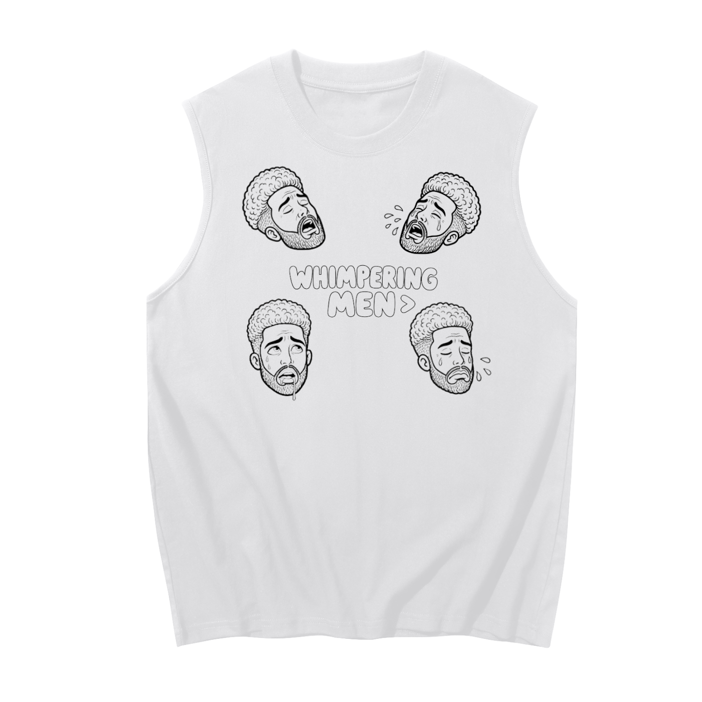 MEN WHIMPER TANK